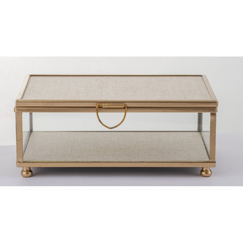 Glass Jewelery Box +