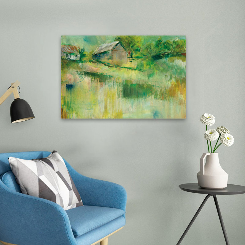 Contemporary Contemporary Barn, H 24 po x l 16 po