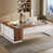 Rustic Brown/White