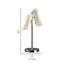 Lampe de table Spark 23 pouces, 2 abat-jours cylindriques en acrylique, finition nickel argenté brillant