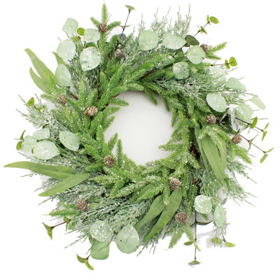 Handcrafted Faux 22'' Wreath