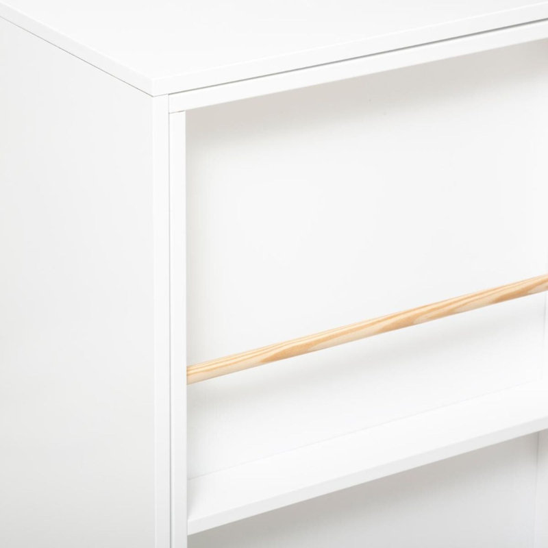 Cheesman 75cm H X 76cm W Toy Storage Kids Bookcase