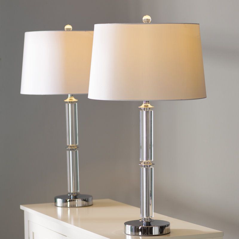 Heslin Crystal Table Lamp