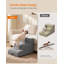 Dog Steps for Bed and Sofa, Anti-Slip Pet Stairs for Small Dogs, 57 x 40 x 40 cm, Dove Grey