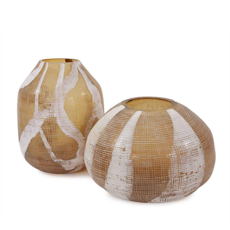 Vase de table en verre