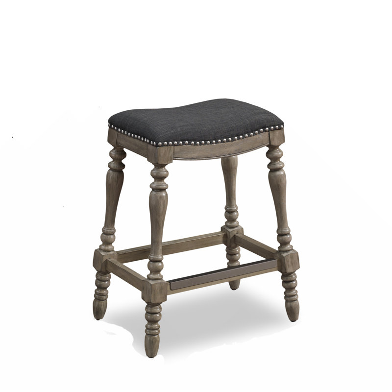 Tabouret de comptoir 25 po, Brun