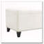 Banc de rangement en lin capitonné-683682704