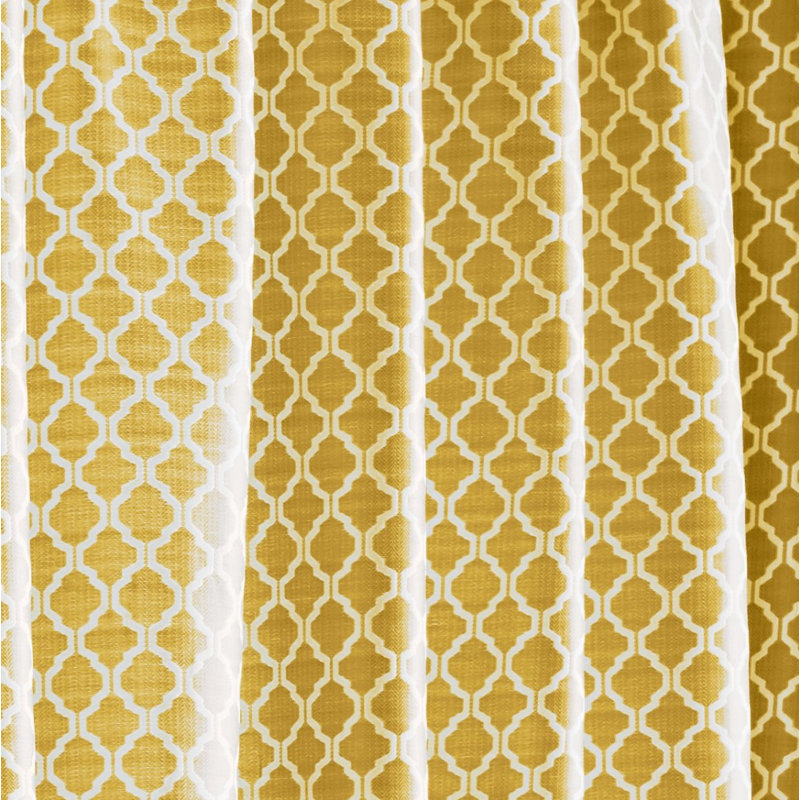 Dareece Cotswold Eyelet Ring Top Curtains, Width 228 x Drop 274 cm, Ochre