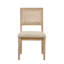 Ensemble de 2 chaises sans accoudoirs