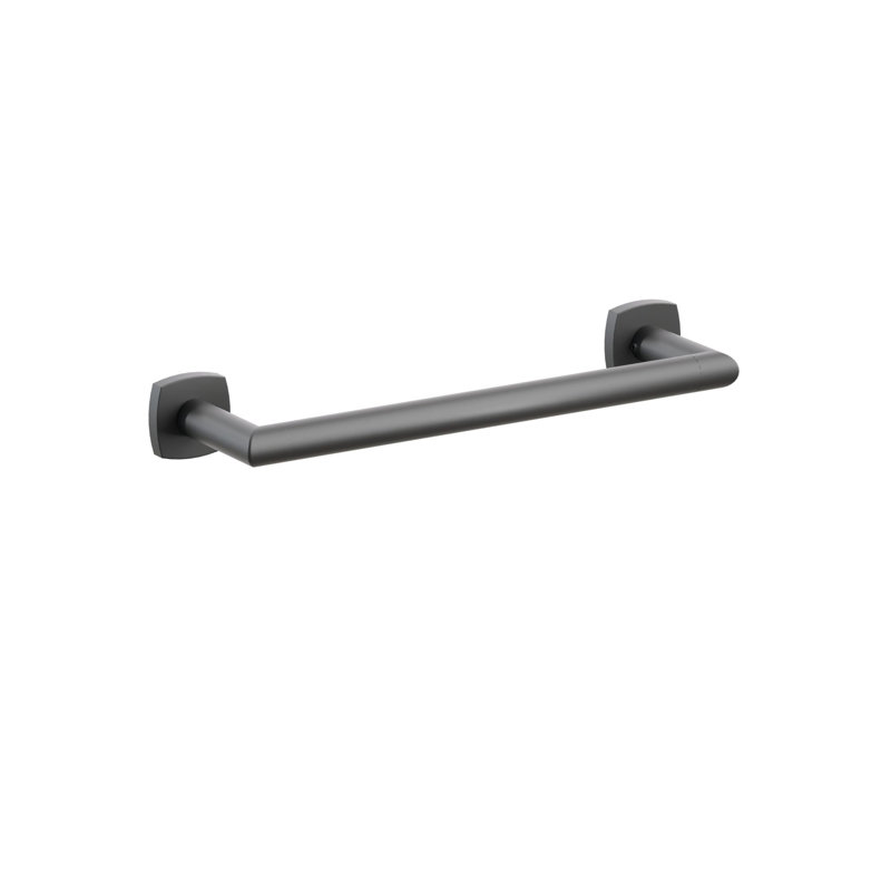 Barre à serviettes Emtek, H 1,875 po x l 13,875 po x P 3,25 po, Dos plat