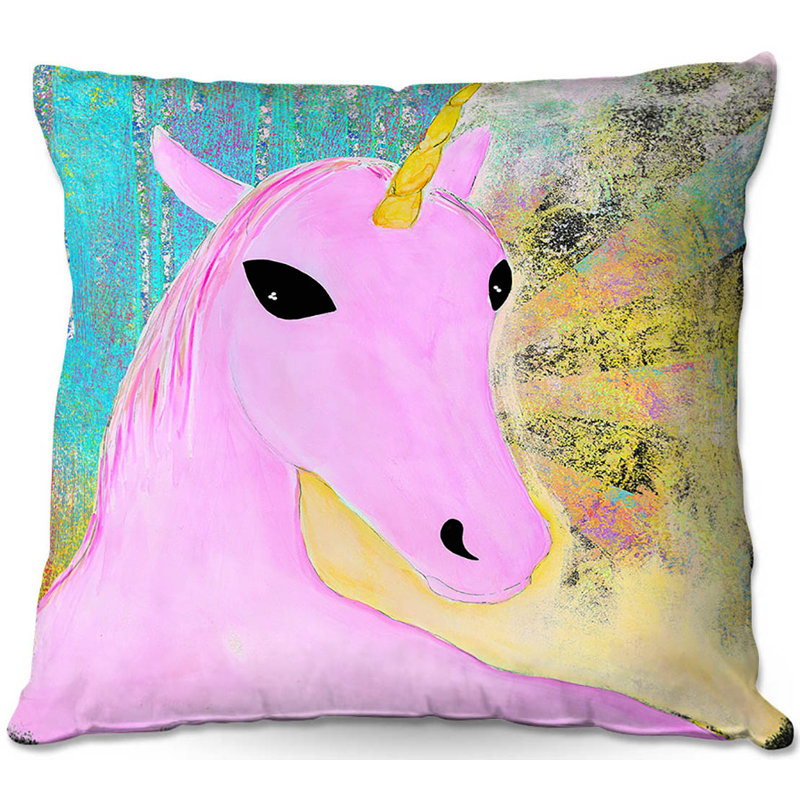 Reversible Throw Pillow, 16" x 16"