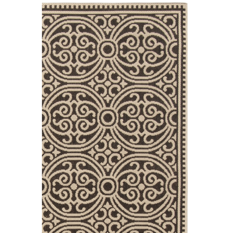 Tapis intérieur / extérieur Burnell 100 Performance, Carré 6 pi 7 po