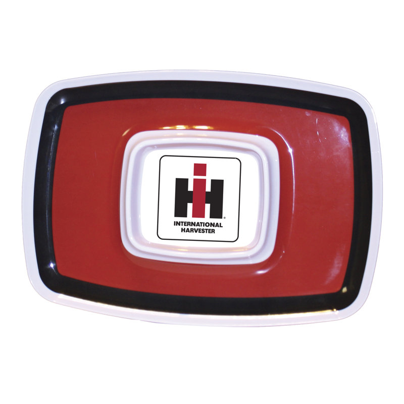 Puce en mélamine et plateau dip International Harvester