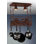 Rustic Lodge Metal Handcrafted Rectangle Hanging Pot Rack
