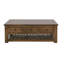 Table basse 6 tiroirs, 1 tablette