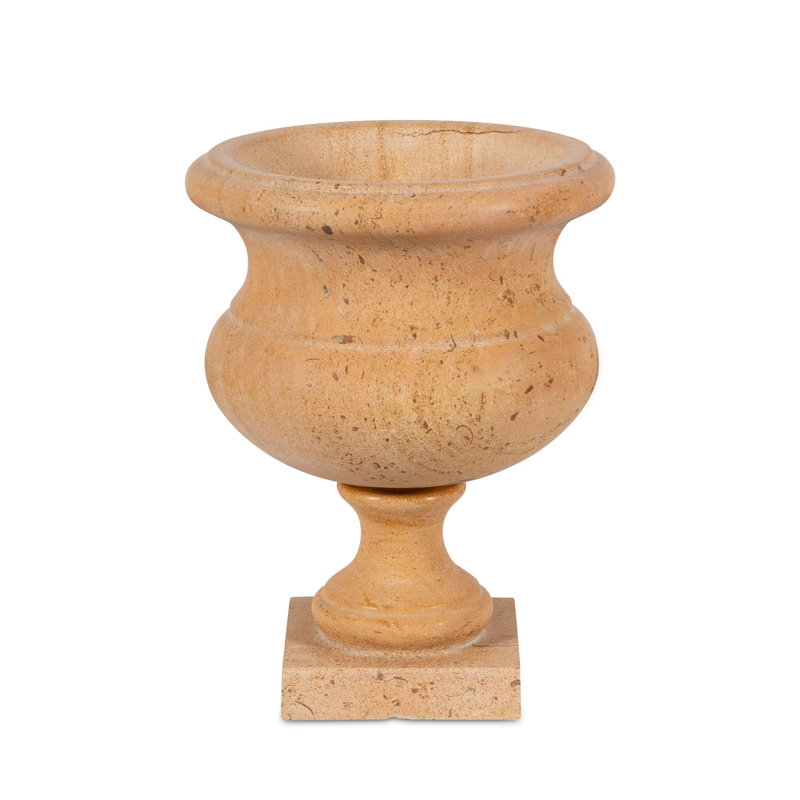 Vase de Jaisalmer, H 13 po x l 10 po x P 10 po