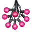 Guirlande G40 de 25 ampoules multi-sphères pour l'extérieur - Guirlande pour l'extérieur - Guirlande de bistro Market Bistro - Guirlande de 25 lumières pour parasol de jardin-1697545733-1697545743