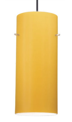 Abat-jour tambour suspendu en verre 5,13 po