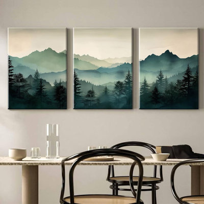 3 Piece Wrapped Canvas Print