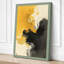 Ink and Gold Japandi - Wrapped Canvas-2108048594-2108048596
