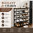12 Pairs Metal Shoe Storage