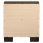 Tomasina Washed Taupe 2-Drawer Rectangular Nightstand