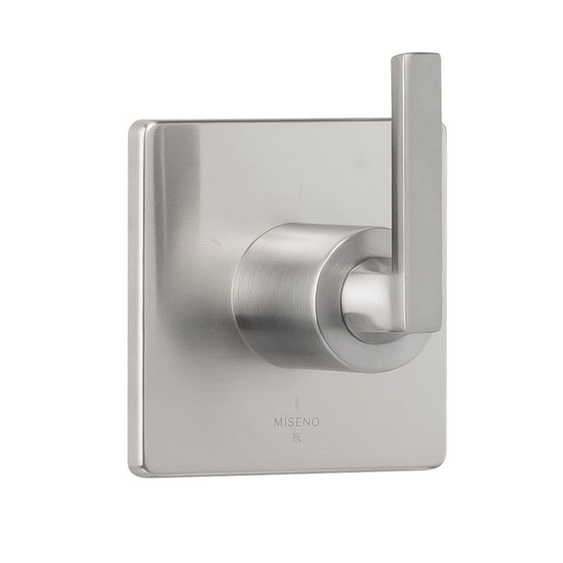 Elysa Single Handle 6 Function Diverter Valve Trim - Less Valve, PVD Brushed Nickel