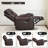 Abba 3-person Recliner Sofa With Padded Arms-2474891
