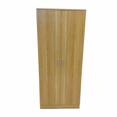 Laflipe 2 Door Manufactured Wood Wardrobe
