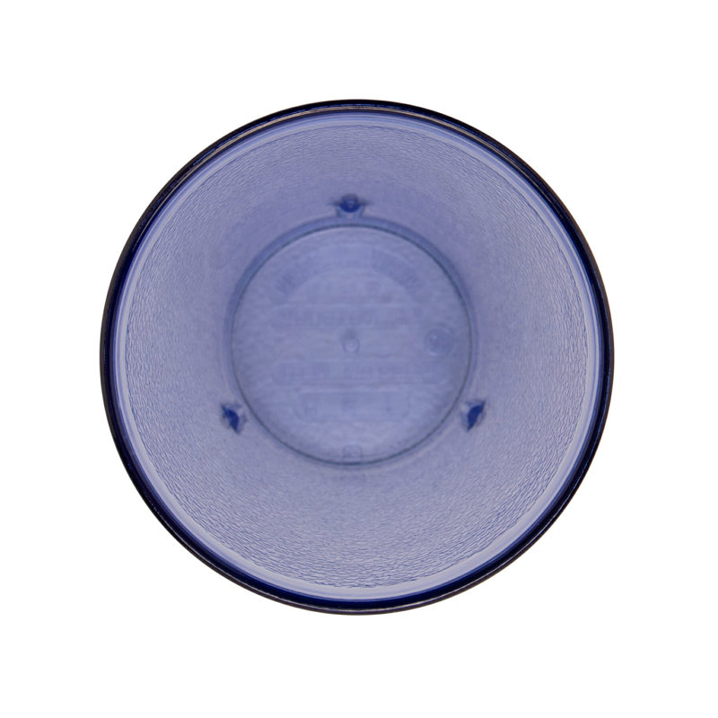 GE Gobelets de restaurant robustes en plastique, 12 onces, bleu (ensemble de 12)