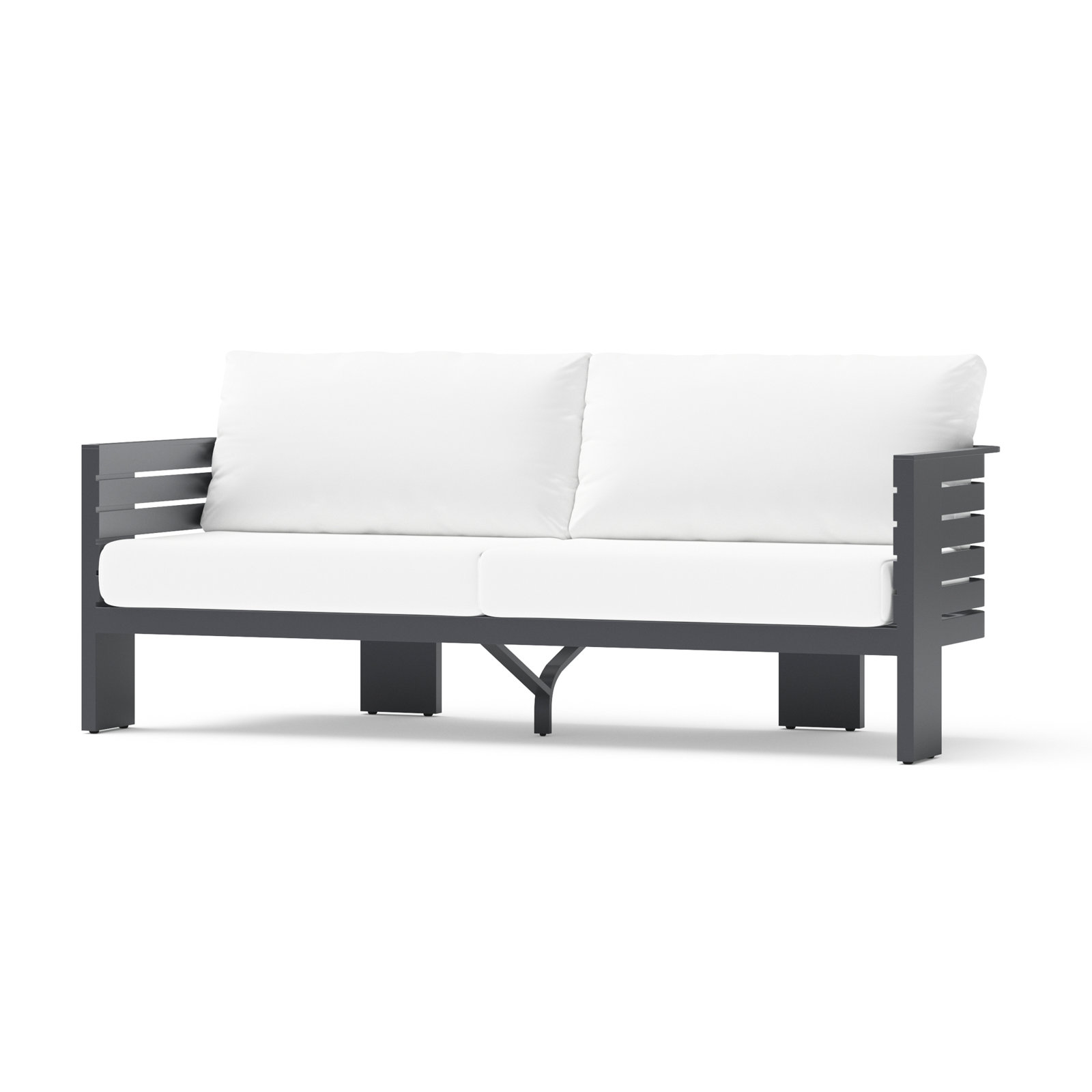 Ari 4-Person Sunbrella® Complete Patio Set, White
