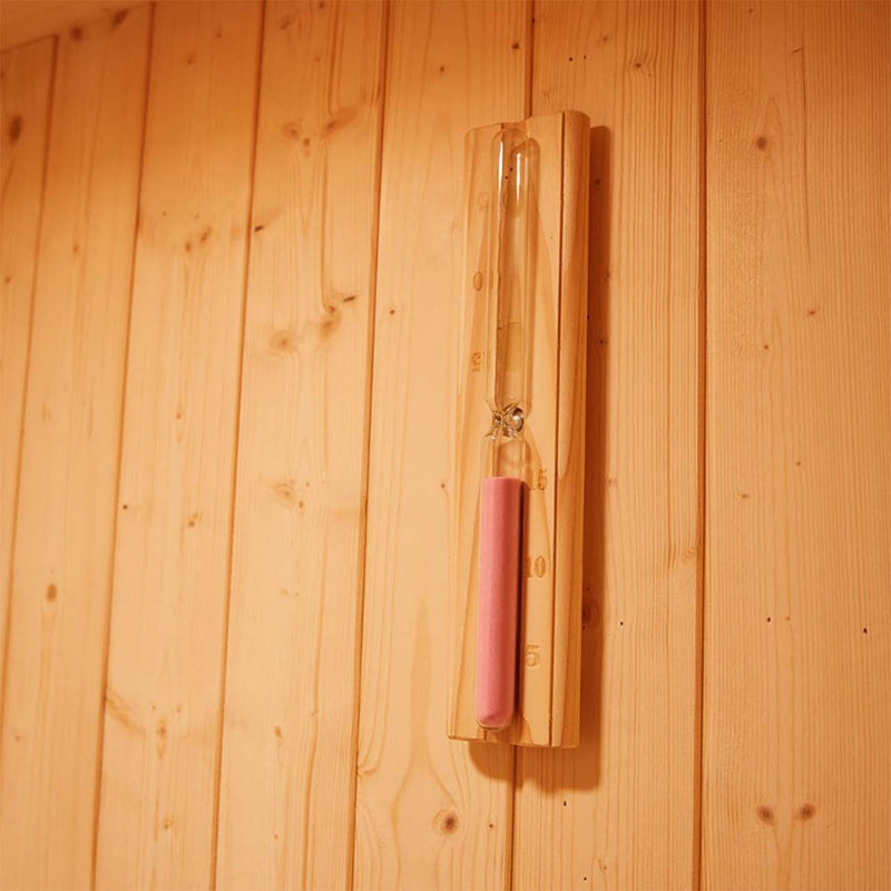 Sauna d'intérieur Hart à grande porte vitrée Hart