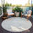 Sahari Ivory Washable Indoor-Outdoor Rug - -1695905132