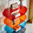 Minimalist multi-layer acrylic bookcase-1787277764