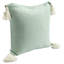 Housse de coussin décorative Rootara contemporaine unie 100 % coton turc-131260013