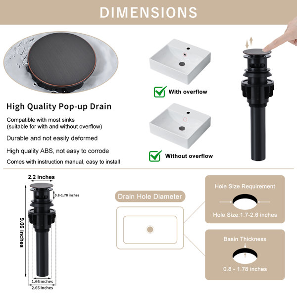 Product Dimensions