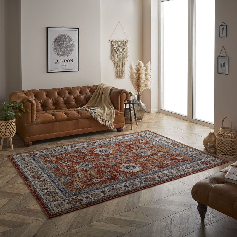 Brecken Oriental Area Rug, Rectangle 120 x 180cm