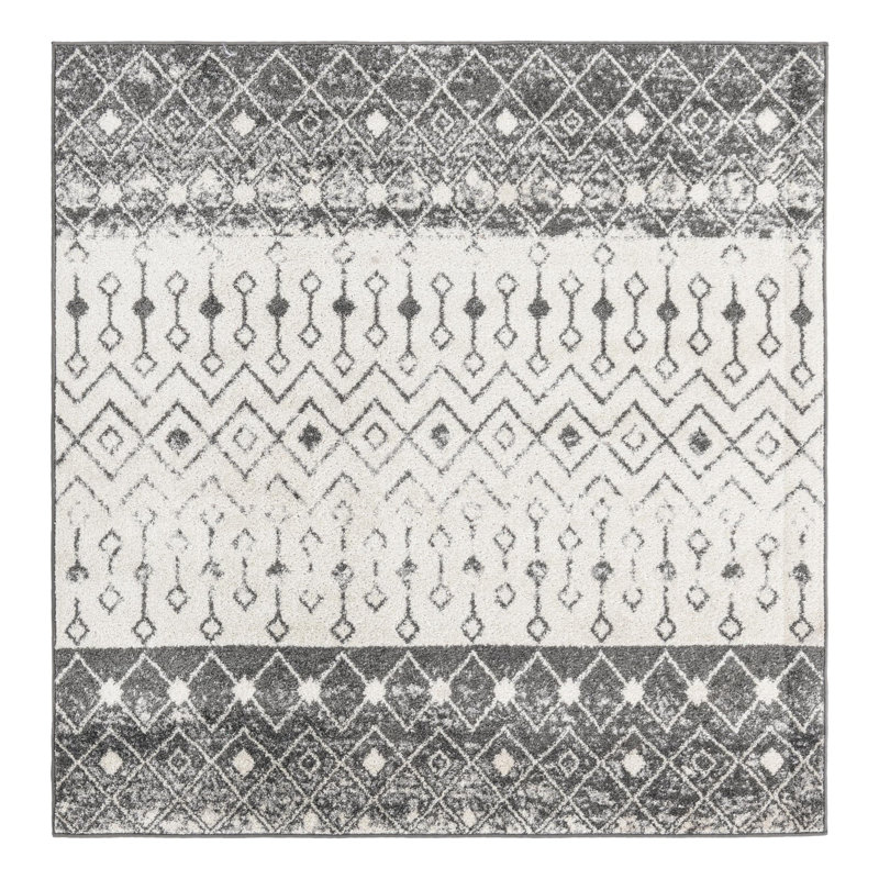 Somerville Geometric Indoor Rug, Square 6'1"