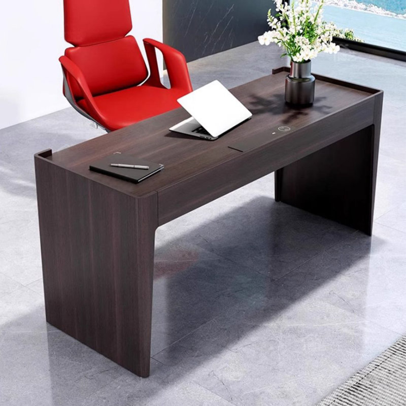 Bureau moderne et simple avec tiroirs, H 29,53 po x l 55,12 po x P 23,62 po