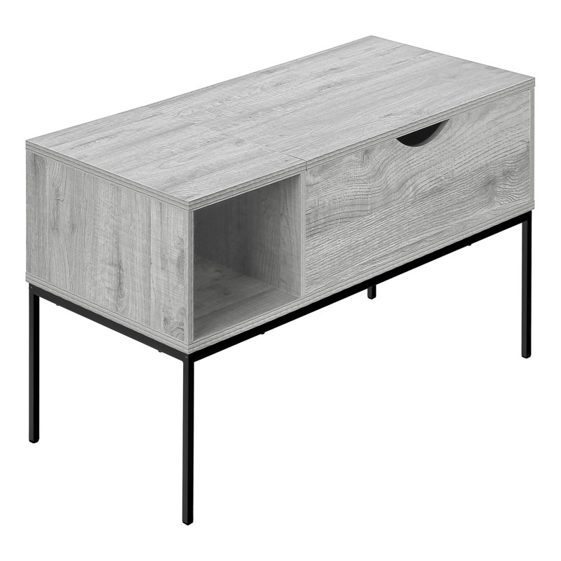 Elnur Single Coffee Table, Gray