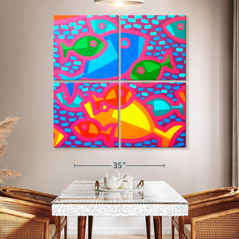 Brampt Funky Fish, 50" H x 50" W