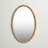 Cythera Wood Oval Wall Mirror-2141238649