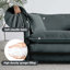 Canapé modulaire en U à assise profonde réversible et modulaire à 6 places Hibbell-109956649