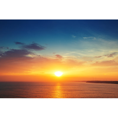 Beautiful Sunset - Wrapped Canvas Print