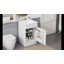 Meuble-lavabo de 20 po avec lavabo, meuble-lavabo avec tablette de porte et tablette réglable-1900180893