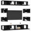 Unfinished Entertainment Centre for TVs up to 49" with Fireplace Included-130144540
