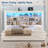 Daybed With Led Headboard, Usb Charging Station And 3 Storage Drawers, Rustic Farmhouse Style-1385019038