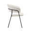 Andrya Chunky Weave Fabric Upholstered Armchair-1719485601