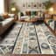 Machine Printed 177cm X 122cm Area Rug