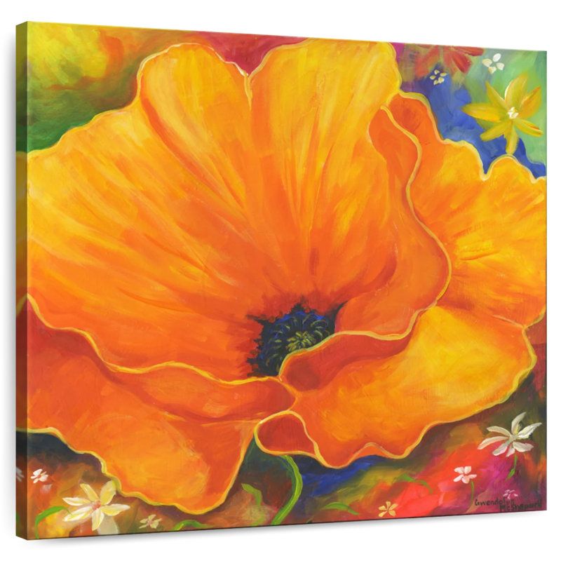 Harnek Poppies In Bloom II